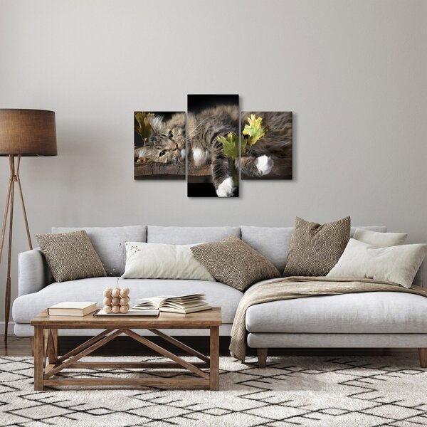Kép - Hazudós macska (90x60 cm)