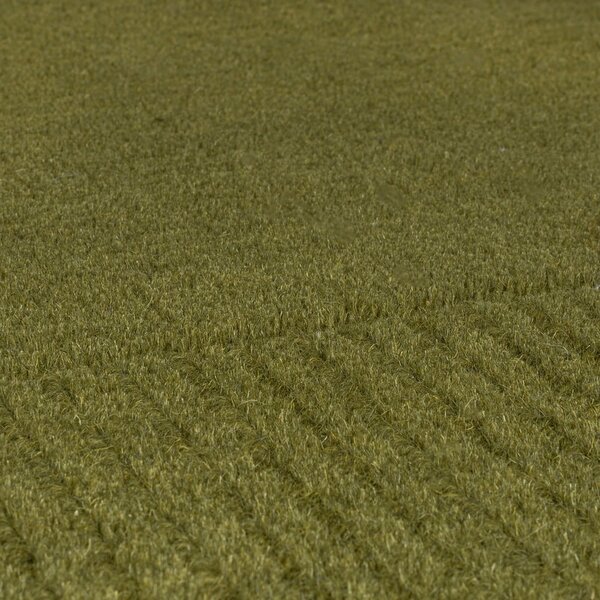 Zöld gyapjú szőnyeg 120x170 cm – Flair Rugs