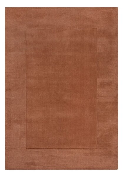 Téglavörös gyapjú szőnyeg 120x170 cm – Flair Rugs
