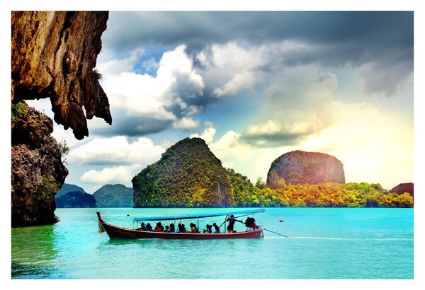 Kép - Phang Nga-öböl (90x60 cm)