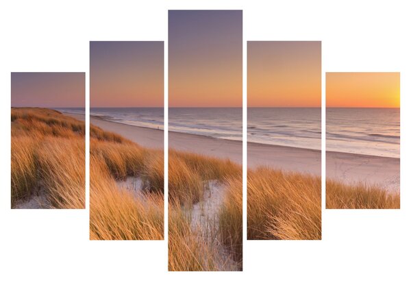 Kép - Strand naplementében (150x105 cm)