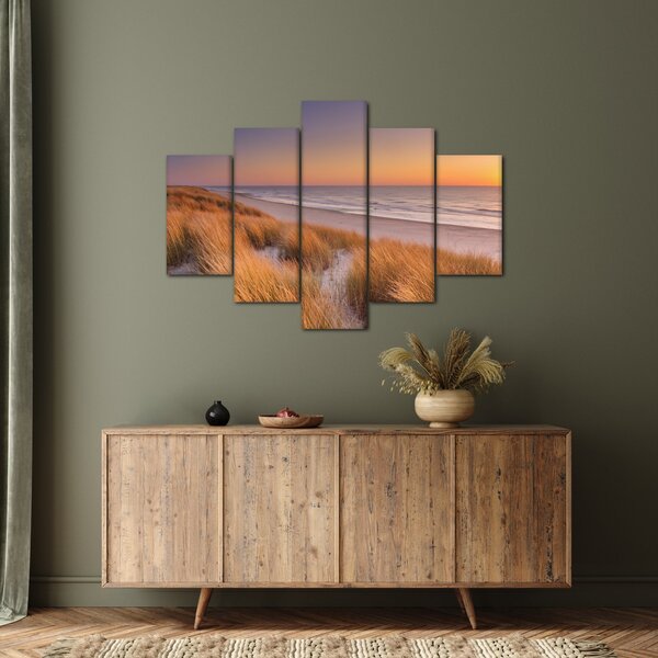 Kép - Strand naplementében (150x105 cm)