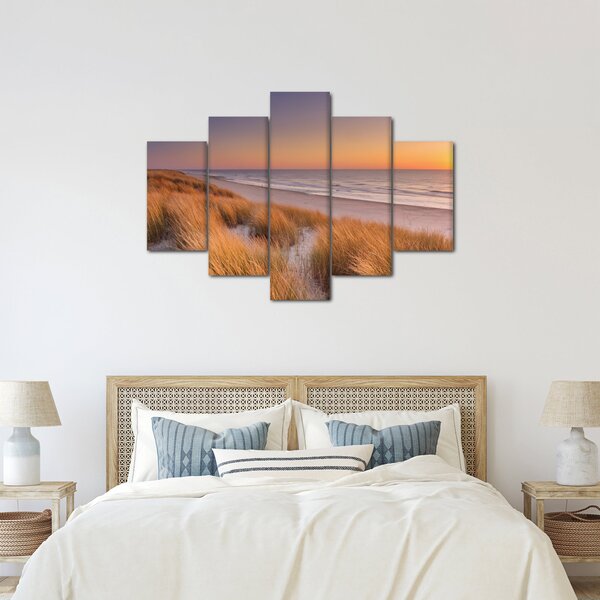 Kép - Strand naplementében (150x105 cm)