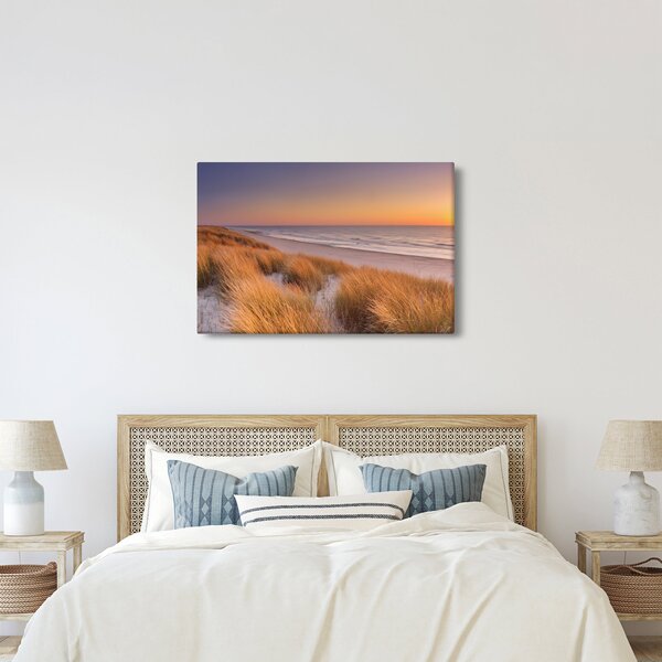 Kép - Strand naplementében (90x60 cm)