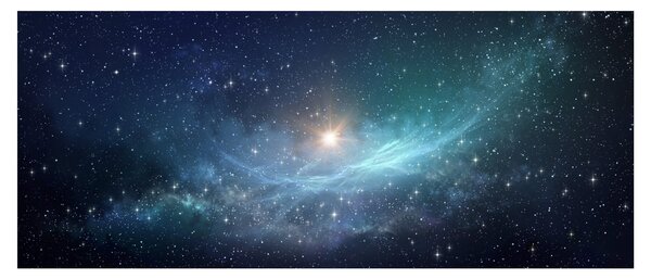 Kép - Csillagok és ködök (120x50 cm)