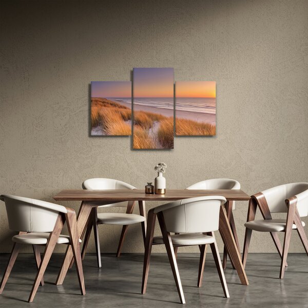 Kép - Strand naplementében (90x60 cm)