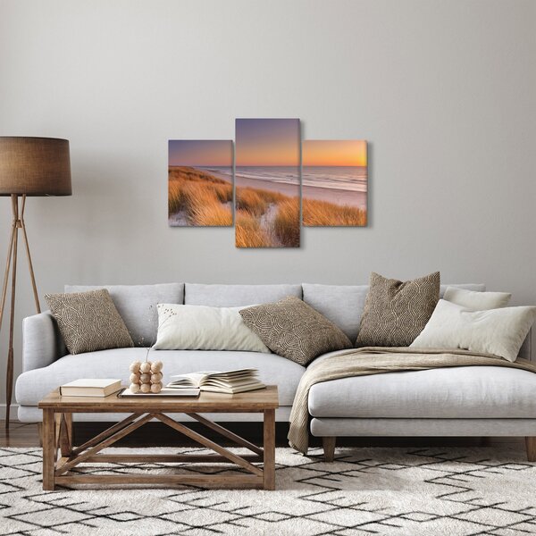 Kép - Strand naplementében (90x60 cm)