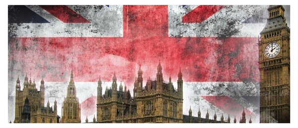 Kép - London (120x50 cm)