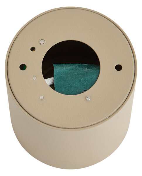 Modern mennyezeti spotlámpa taupe GU10 50mm IP44 - Capa