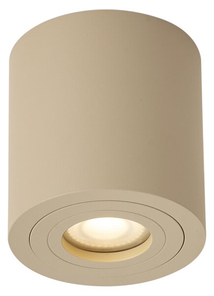 Modern mennyezeti spotlámpa taupe GU10 50mm IP44 - Capa