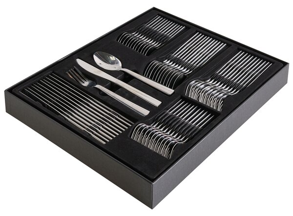 60 darabos evőeszközkészlet PENNE Ezüst