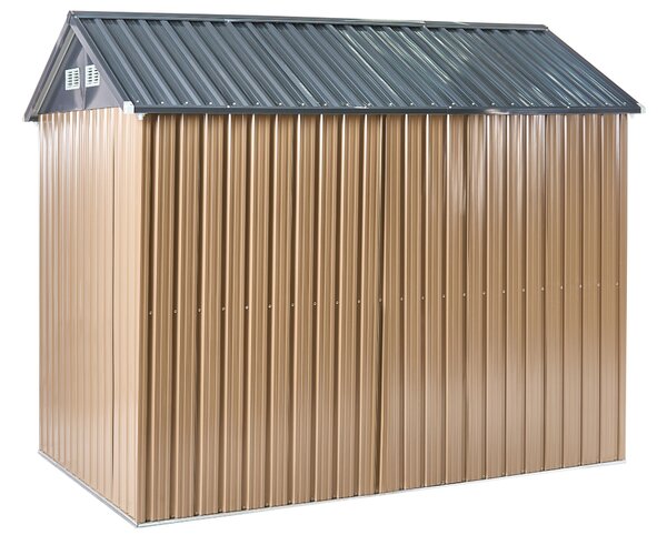 Kerti fészer NOCCIANO 248 cm 161 cm Barna