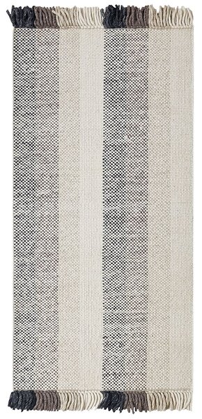 Szőnyeg EMIRLER Fehér 80 x 150 cm Gyapjú