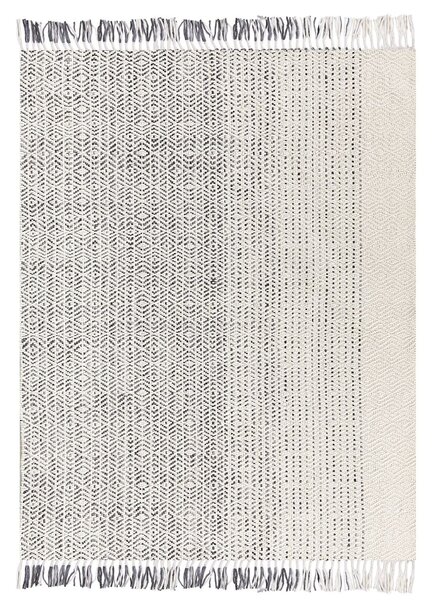 Szőnyeg OMERLI Fehér 160 x 230 cm Gyapjú