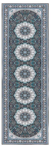 Szőnyeg GEDIZ Kék 80 x 240 cm