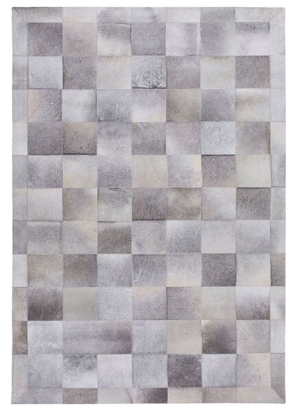 Szőnyeg ALACAM Szürke 140 x 200 cm Bőr