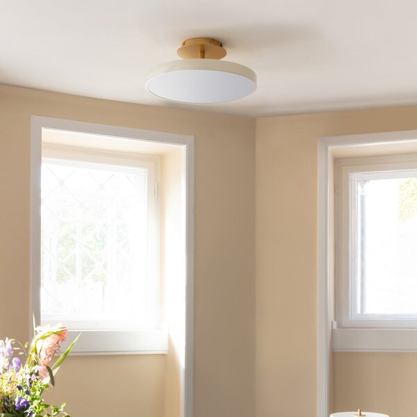 Mennyezeti Lámpa UMAGE, Asteria UP PLUS, dimmable, Bézs, Nappali, Fém, Dizájn