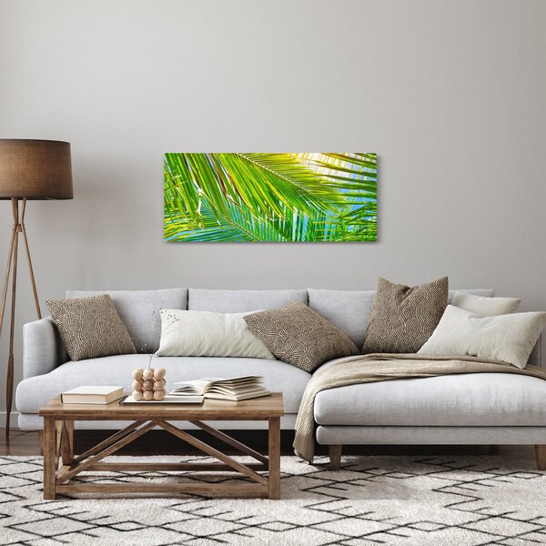 Kép - Pálmalevelek (120x50 cm)