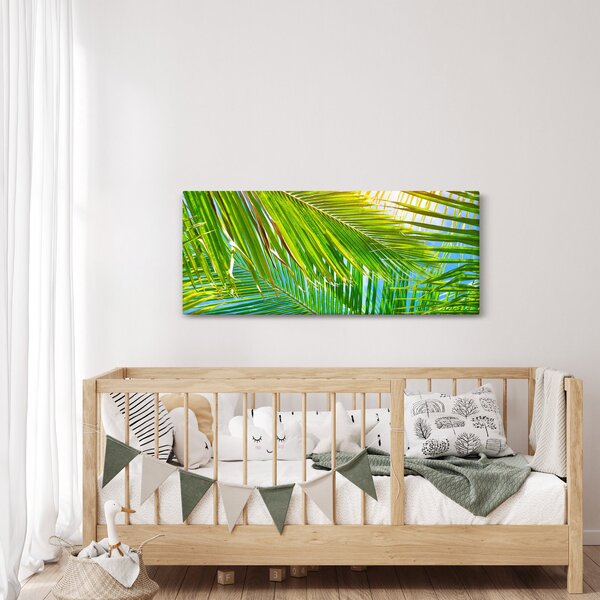 Kép - Pálmalevelek (120x50 cm)