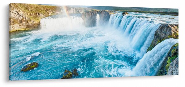 Kép - Godafoss vízesés (120x50 cm)