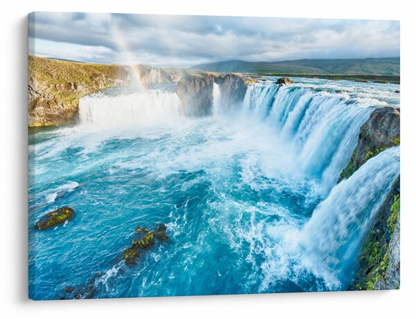 Kép - Godafoss vízesés (70x50 cm)