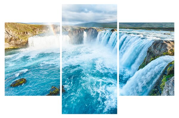 Kép - Godafoss vízesés (90x60 cm)
