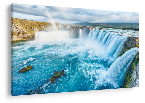 Kép - Godafoss vízesés (90x60 cm)