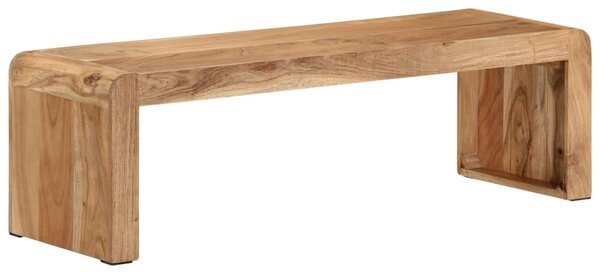 Tömör akácfa TV-szekrény 110 x 33 x 33 cm