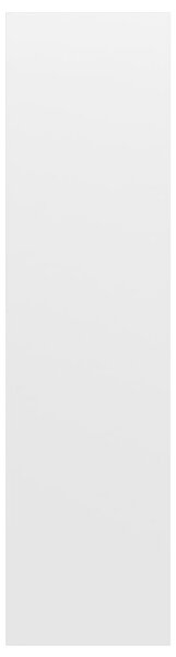 Fehér szerelt fa falra szerelhető TV-szekrény 37x37x142,5 cm