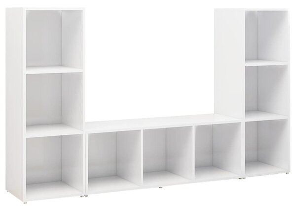 | TV szekrény | 3 pcs 37 x 35 x 107.5 cm