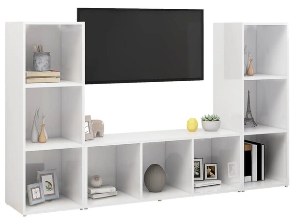 | TV szekrény | 3 pcs 37 x 35 x 107.5 cm