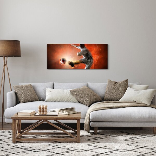 Kép - A focista (120x50 cm)