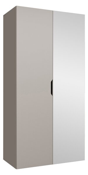 Gardróbszekrény Hartford 510, Laminált forgácslap, 202x100x50cm, Kasmír
