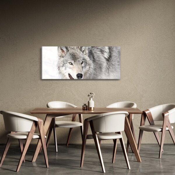 Kép - Farkas a természetben (120x50 cm)