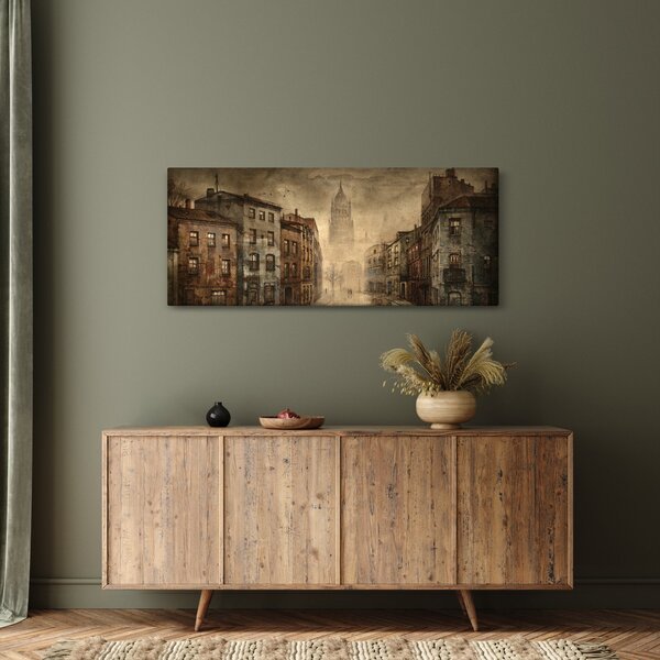 Kép - A város festése (120x50 cm)