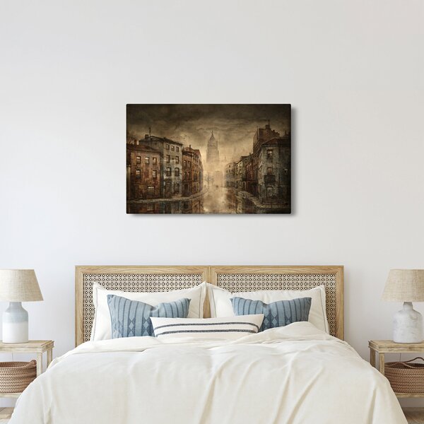 Kép - A város festése (90x60 cm)