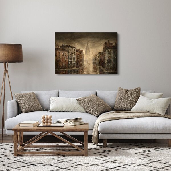 Kép - A város festése (90x60 cm)
