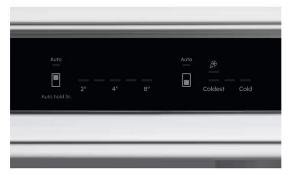 Electrolux ENA7CE19S Beépíthető kombinált hűtőszekrény