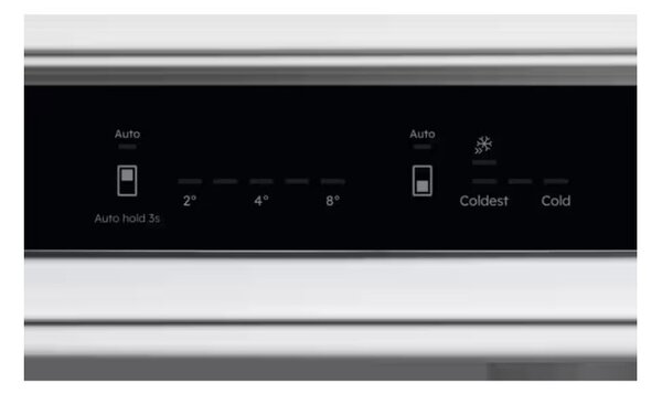 Electrolux ENA7CD18S Beépíthető kombinált hűtőszekrény