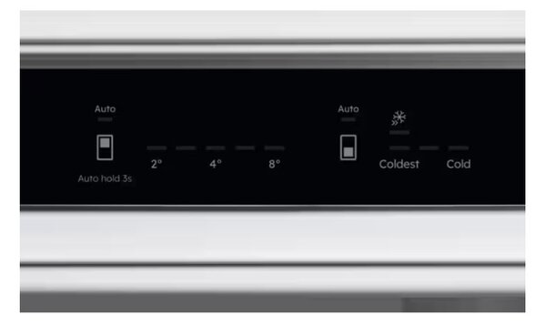 Electrolux ENG8MD19S Beépíthető kombinált hűtőszekrény