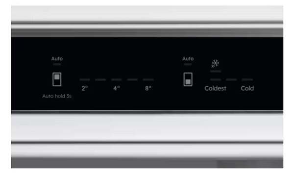 Electrolux ENA7TE75S Beépíthető kombinált hűtőszekrény