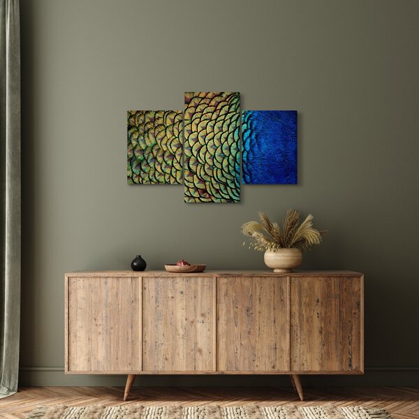 Kép - Pávatollak (90x60 cm)