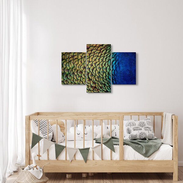 Kép - Pávatollak (90x60 cm)