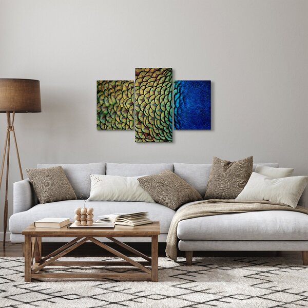 Kép - Pávatollak (90x60 cm)