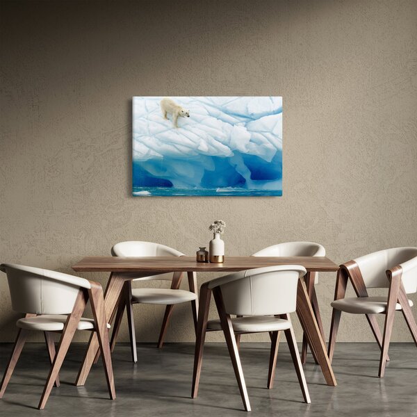 Kép - Jegesmedve (90x60 cm)