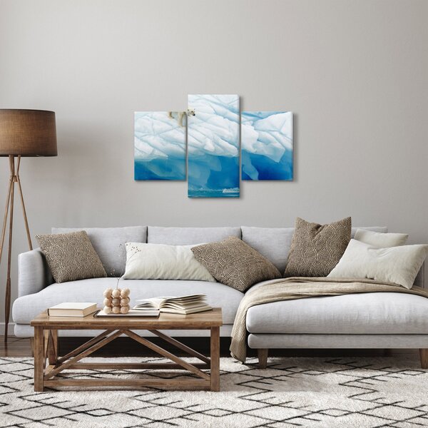 Kép - Jegesmedve (90x60 cm)