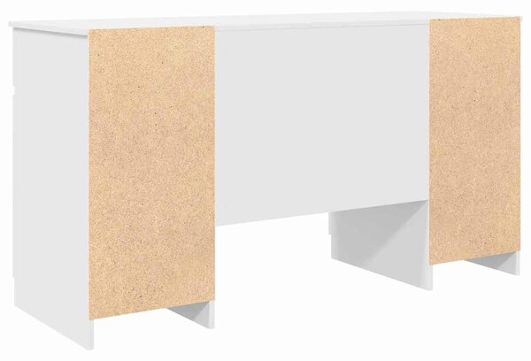 Asztal Fehér Szerelt fa 140 x 49 x 76 cm