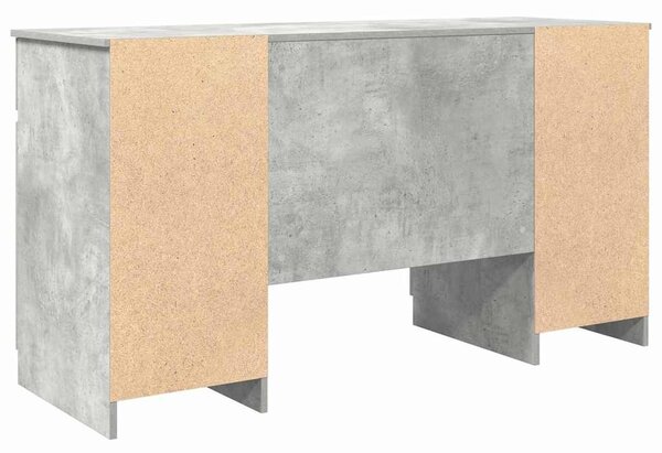 Asztal Beton szürke Szerelt fa 140 x 49 x 76 cm