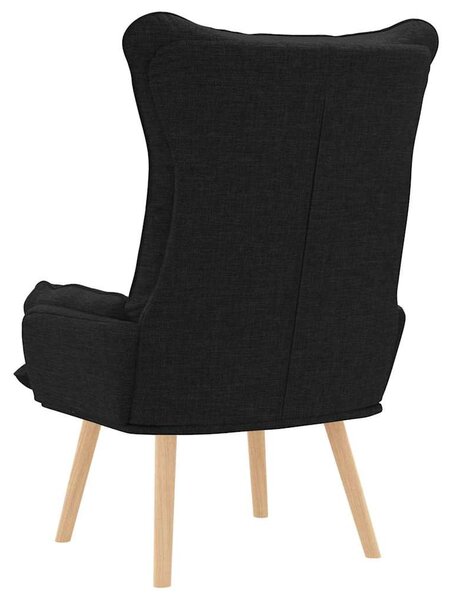 Karosszék Fekete 69 x 74 x 93 cm Szövet és Plywood