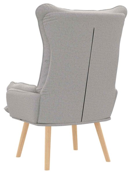 Karosszék Felhőszürke Szövet és Plywood